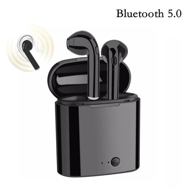 i7s TWS Wireless Bluetooth 5.0 Earphones Mini Earbuds Headset with mic For iphone x Samsung s6 s8 For Xiaomi Huawei LG
i7s TWS Wireless Bluetooth 5.0 Earphones Mini Earbuds Headset with mic For iphone x Samsung s6 s8 For Xiaomi Huawei LG