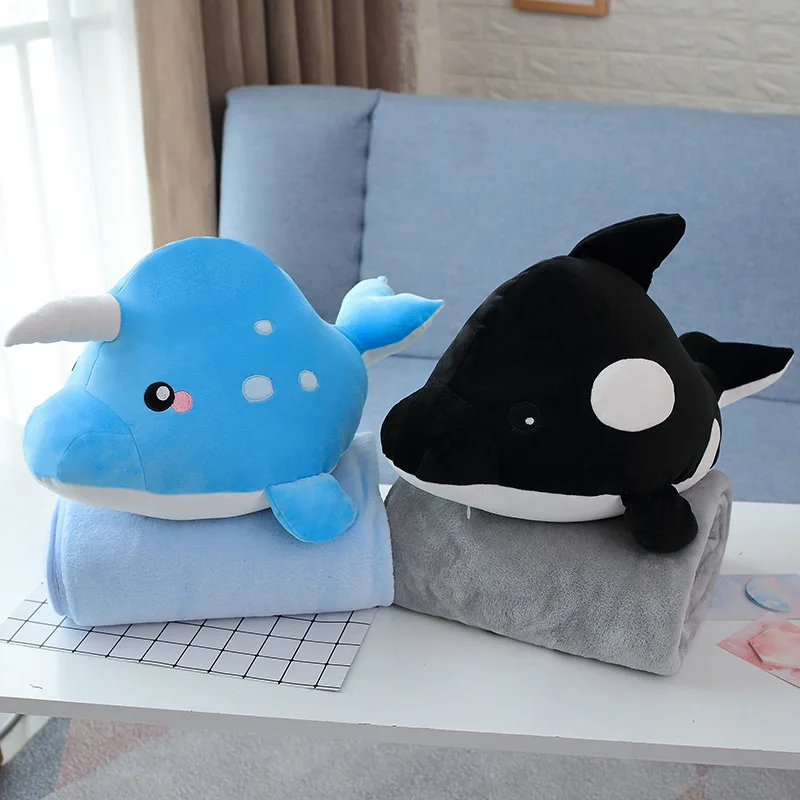 High-quality 50cm ocean whale shark doll pillow plush toys and blankets sea creature pillow baby pillow toys household supplies
High-quality 50cm ocean whale shark doll pillow plush toys and blankets sea creature pillow baby pillow toys household supplies
