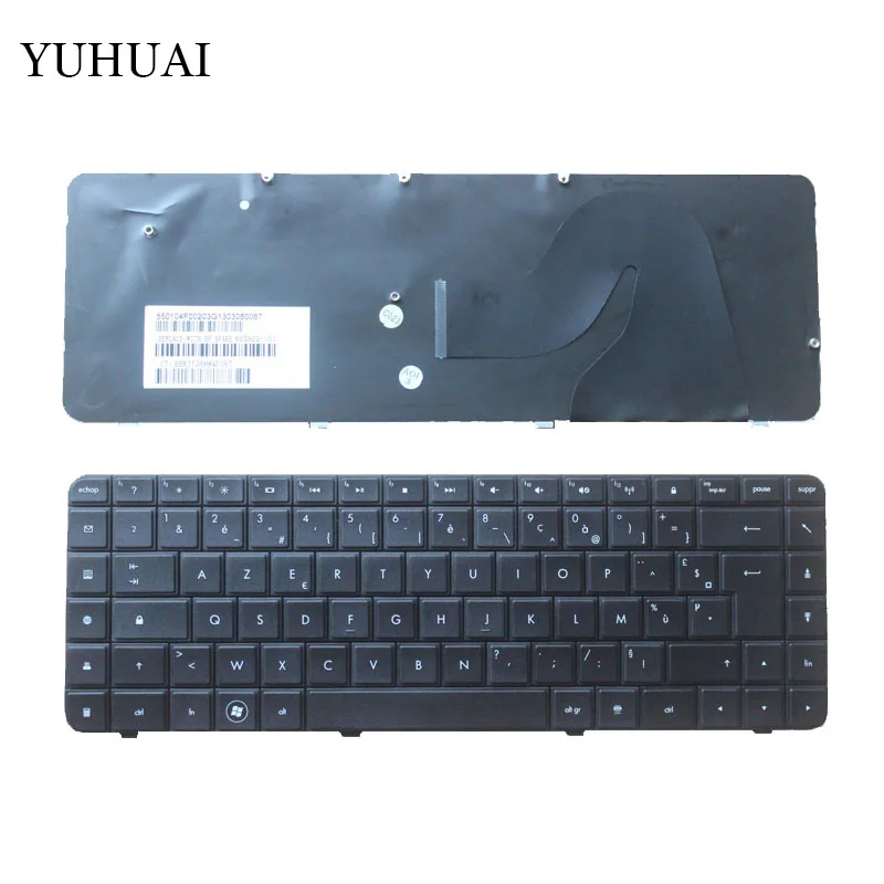 NEW French Laptop Keyboard for HP Compaq Presario CQ56 G56 CQ62 G62 AX6 FR keyboard 605922-051
NEW French Laptop Keyboard for HP Compaq Presario CQ56 G56 CQ62 G62 AX6 FR keyboard 605922-051