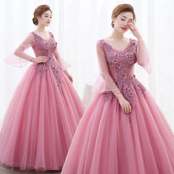 New hotpink long summer lace sweet lady girl women princess bridesmaid banquet party ball dress gown
New hotpink long summer lace sweet lady girl women princess bridesmaid banquet party ball dress gown