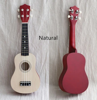 21 inch 12 Frets Basswood Soprano Ukulele Guitar Uke 4 Strings Hawaiian Guitar Musical Instruments For Beginners + String + Pick
21 inch 12 Frets Basswood Soprano Ukulele Guitar Uke 4 Strings Hawaiian Guitar Musical Instruments For Beginners + String + Pick