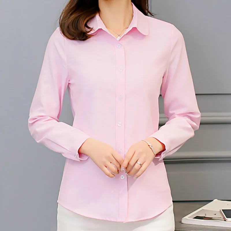 New 2019 Women Spring Summer Blouses Korea Long Sleeve Shirts Fashion Office Blouse Casual Shirt Blusas Harajuku Plus Size Tops
New 2019 Women Spring Summer Blouses Korea Long Sleeve Shirts Fashion Office Blouse Casual Shirt Blusas Harajuku Plus Size Tops