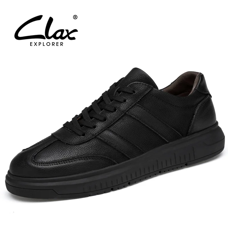 CLAX Men Casual Shoes 2018 Spring Autumn Fashion Leather Shoe Male Leather Footwear Soft Leisure Shoe British Style Large Size
CLAX Men Casual Shoes 2018 Spring Autumn Fashion Leather Shoe Male Leather Footwear Soft Leisure Shoe British Style Large Size