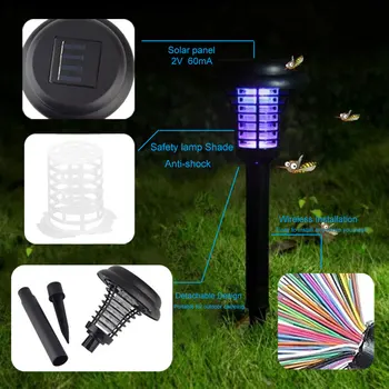 Solar Powered Mosquito Killer Bug Zapper Electronic Insect Worm Killer LED Outdoor Garden Lawn Camping Lamp DC112
Solar Powered Mosquito Killer Bug Zapper Electronic Insect Worm Killer LED Outdoor Garden Lawn Camping Lamp DC112