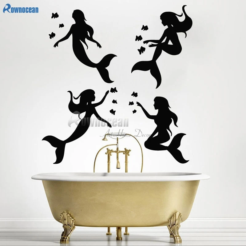 Mermaid Vinyl Wall Sticker Fairy Tale Fantasy Art Decal For Bathroom DIY Home Decor Shower Screen Stickers Ocean Sea Poster Y03
Mermaid Vinyl Wall Sticker Fairy Tale Fantasy Art Decal For Bathroom DIY Home Decor Shower Screen Stickers Ocean Sea Poster Y03