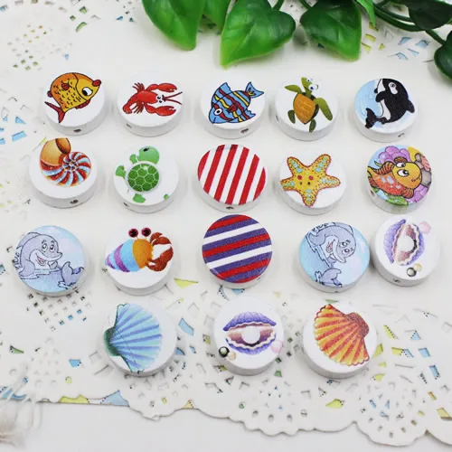 50pcs/lot Wholesale Colorful Lead-free Ocean Animal Wood Beads for Bracelet/Necklace DIY accessories 20x6mm k04289
50pcs/lot Wholesale Colorful Lead-free Ocean Animal Wood Beads for Bracelet/Necklace DIY accessories 20x6mm k04289