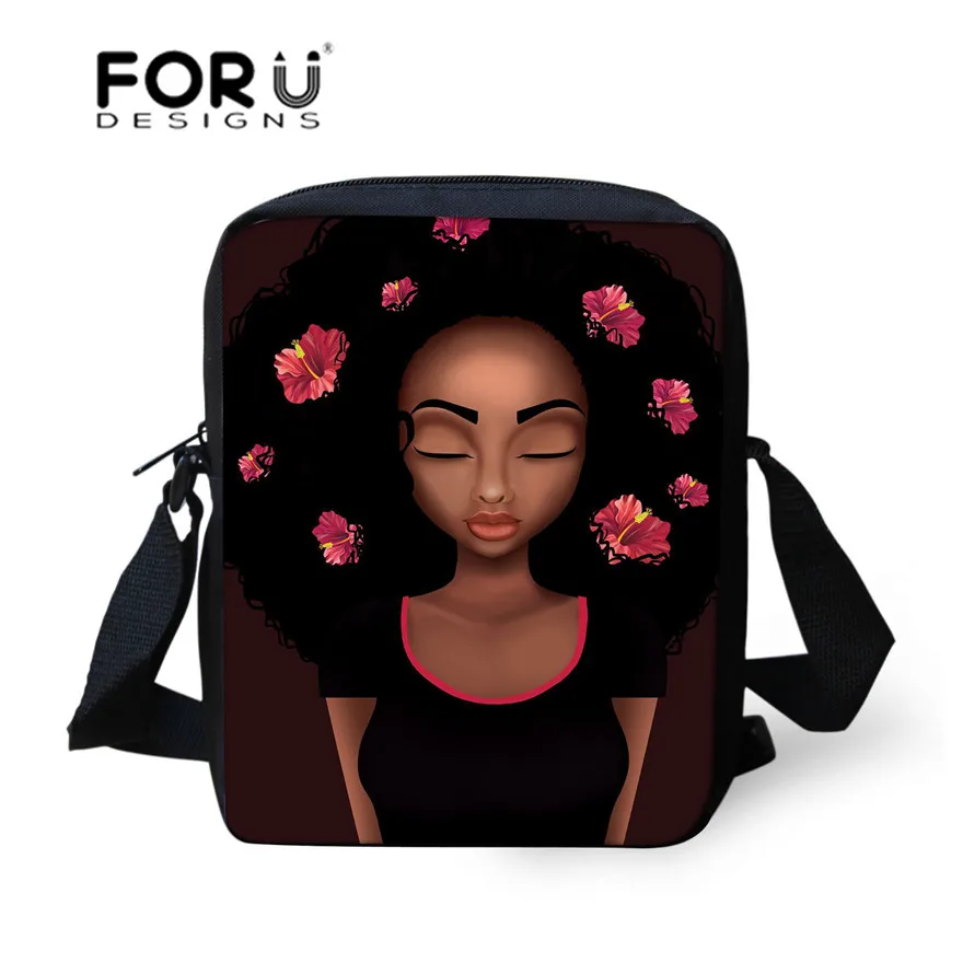 FORUDESIGNS Handbags for Women Black Afro Girls Print Shoulder Messenger Bag Ladies Mini Totes Kids Small Crossbody Bag Satchel
FORUDESIGNS Handbags for Women Black Afro Girls Print Shoulder Messenger Bag Ladies Mini Totes Kids Small Crossbody Bag Satchel