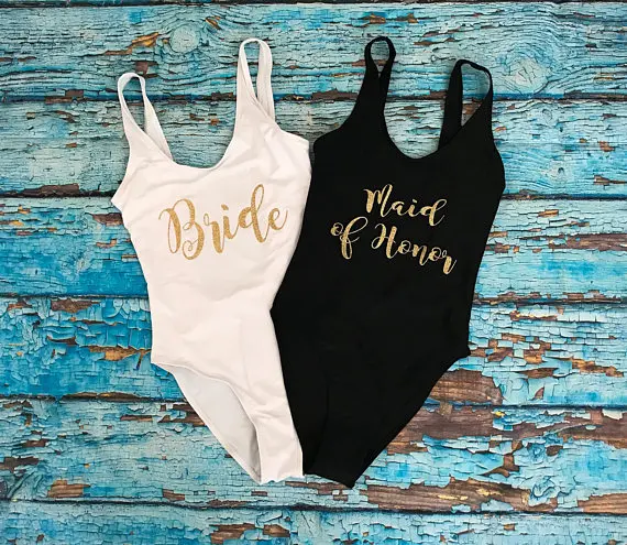 customize title Bride bikinis Bathing Suits Honeymoon Maid of Honor Bachelorette Swimwear Swimsuit Bridesmaid Wedding Gift
customize title Bride bikinis Bathing Suits Honeymoon Maid of Honor Bachelorette Swimwear Swimsuit Bridesmaid Wedding Gift