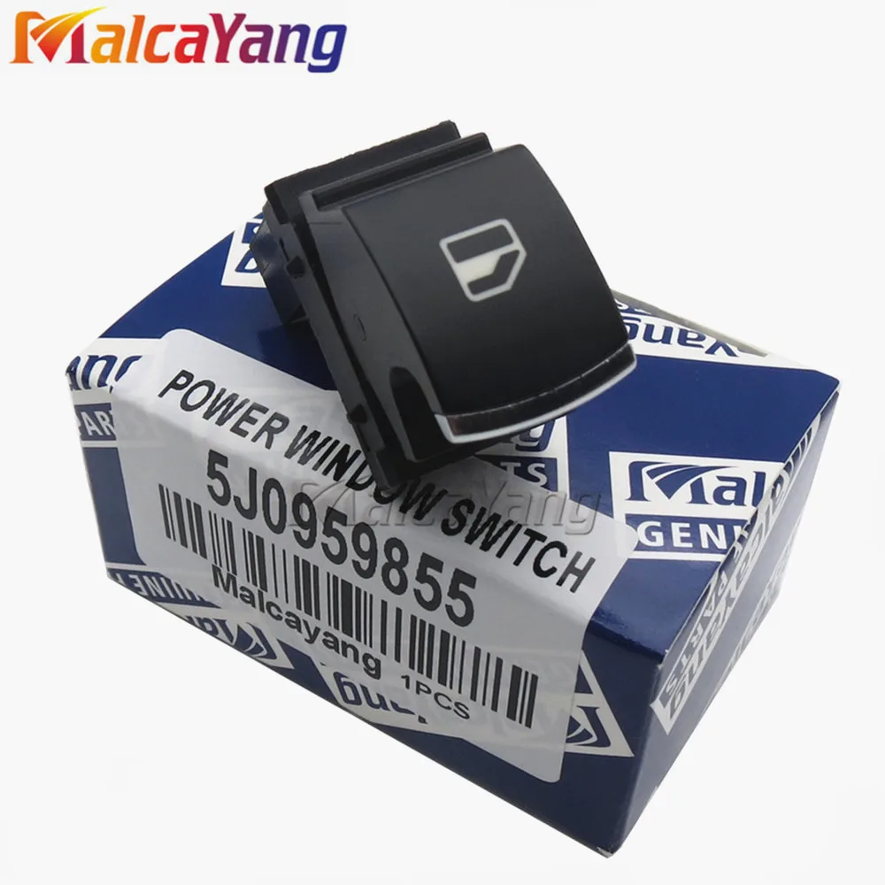 Chrome Electric Power Window Control Button Switch For VW for Skoda Fabia Octavia Superb Red Light 5J0959855
Chrome Electric Power Window Control Button Switch For VW for Skoda Fabia Octavia Superb Red Light 5J0959855