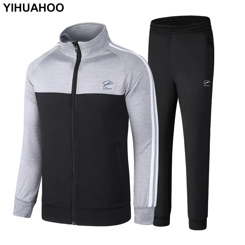 YIHUAHOO Brand Tracksuit Men Jacket And Pants Two Piece Clothing Set Casual Men's Sportswear Sweatshirt Track Suit 5XL LB-86012
YIHUAHOO Brand Tracksuit Men Jacket And Pants Two Piece Clothing Set Casual Men's Sportswear Sweatshirt Track Suit 5XL LB-86012