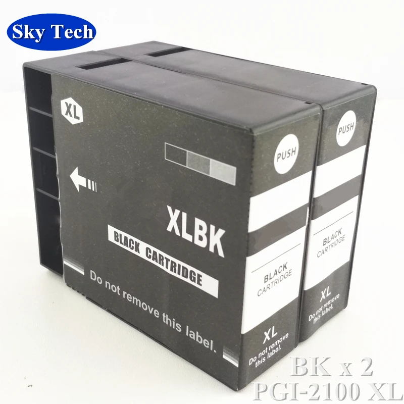 2BK Pigment Compatible cartridge For PGI2100XL PGI-2100XL , Suit For Canon MAXIFY IB4010 MB5010 MB5310 etc
2BK Pigment Compatible cartridge For PGI2100XL PGI-2100XL , Suit For Canon MAXIFY IB4010 MB5010 MB5310 etc