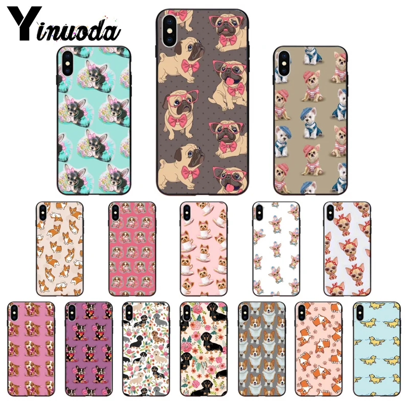 For 11 pro max animal Dog Puppy Pug Chihuahua Phone Accessories Phone Case for iPhone X XS MAX 6 6S 7 7plus 8 8Plus 5 5S XR
For 11 pro max animal Dog Puppy Pug Chihuahua Phone Accessories Phone Case for iPhone X XS MAX 6 6S 7 7plus 8 8Plus 5 5S XR