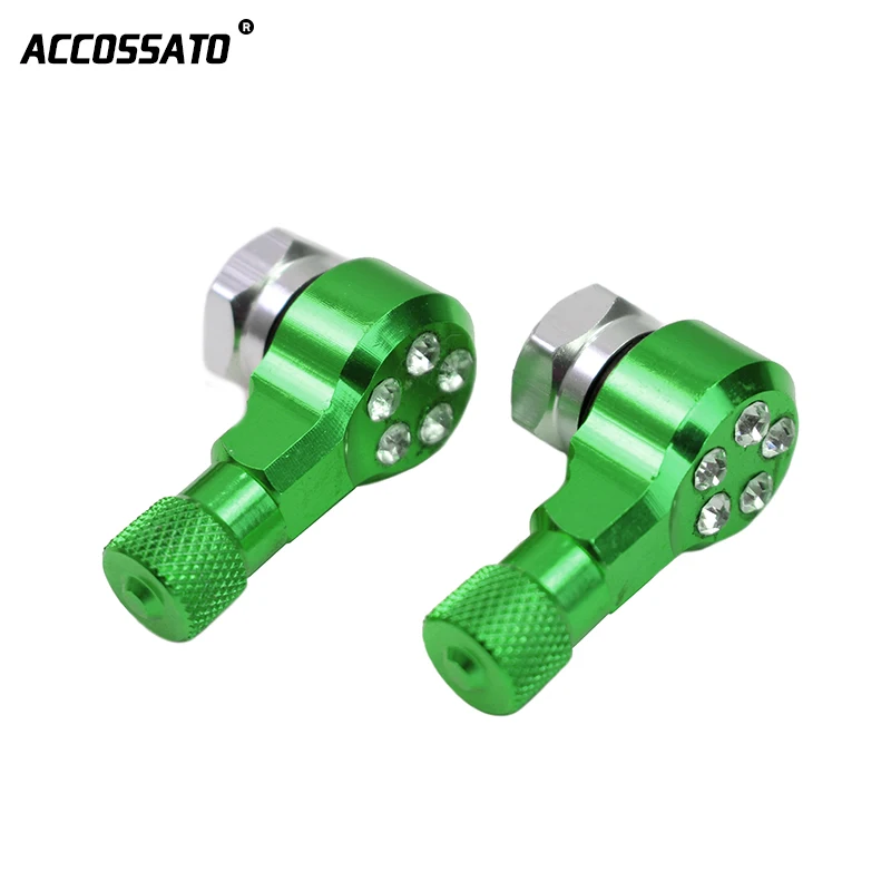 Motorcycle Universal Car Scooters Aluminum Wheels Tyre Tire Valve Stem Cap 90 Degree For Kawasaki BWS125 GTR ATV KTM
Motorcycle Universal Car Scooters Aluminum Wheels Tyre Tire Valve Stem Cap 90 Degree For Kawasaki BWS125 GTR ATV KTM