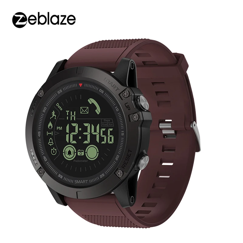 Спортивные Смарт часы Zeblaze VIBE 3 BT4.0 мужские умные с шагомером будильником