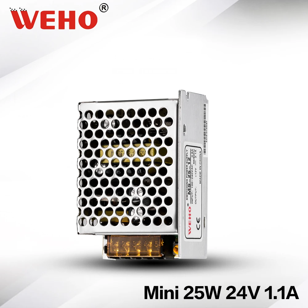 ( MS-25-24) Factory directly Rohs CE approved 25W 24V Mini-size ac dc mode power supplies
( MS-25-24) Factory directly Rohs CE approved 25W 24V Mini-size ac dc mode power supplies