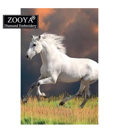 Full Square Diamond 5D DIY Diamond Painting "White Horse Running" Embroidery Cross Stitch Rhinestone Mosaic Painting Decor
Full Square Diamond 5D DIY Diamond Painting "White Horse Running" Embroidery Cross Stitch Rhinestone Mosaic Painting Decor