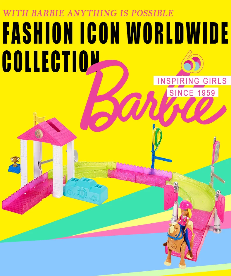 Riding Horse barbie Toy1