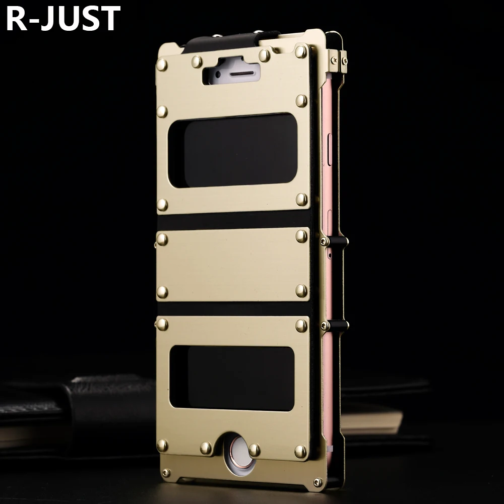 R-JUST For iPhone 8 Plus Case Cover Luxury Glossy Hard Metal Steel Shockproof Armor Flip Phone Case for iPhone 7 Plus Cover Capa
R-JUST For iPhone 8 Plus Case Cover Luxury Glossy Hard Metal Steel Shockproof Armor Flip Phone Case for iPhone 7 Plus Cover Capa