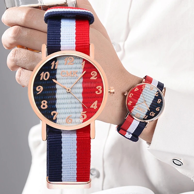 Simple Men Luxury Watch Multicolor Nylon Strap Casual Quartz Mens Women Watches Sport Couple Wristwatches Clock Gift Reloj Mujer
Simple Men Luxury Watch Multicolor Nylon Strap Casual Quartz Mens Women Watches Sport Couple Wristwatches Clock Gift Reloj Mujer