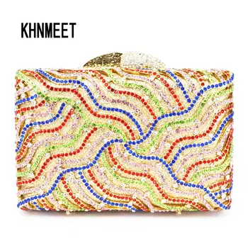 LaiSC gold clutch bags Handmade unique diamante evening bags women luxury Swarovski evening clutch purse party handbags SC159
LaiSC gold clutch bags Handmade unique diamante evening bags women luxury Swarovski evening clutch purse party handbags SC159