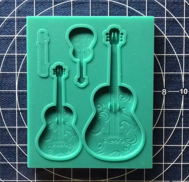 Cake Tool 1 Pc Guitar Silicone Mold Sugarcraft Chocolate Fondant Tool Sugarcraft Mould DIY
Cake Tool 1 Pc Guitar Silicone Mold Sugarcraft Chocolate Fondant Tool Sugarcraft Mould DIY