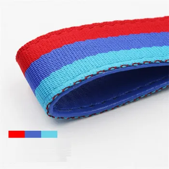 2016 Newest Auto Key Chain Key Rings M\\\ Stripe Nylon Band W/ Inner Leather Key Fob Chain Metal Keychain Ring For BMW
2016 Newest Auto Key Chain Key Rings M\\\ Stripe Nylon Band W/ Inner Leather Key Fob Chain Metal Keychain Ring For BMW