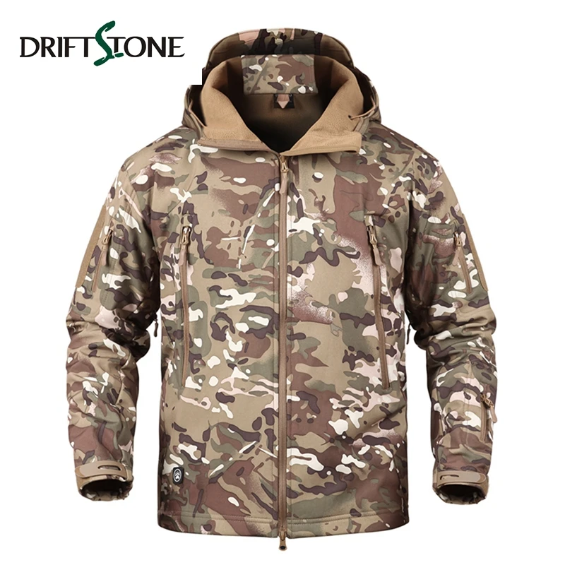 Tactical Jacket Men Camouflage Waterproof Windproof Winter Military Army Softshell Jacket Warm Hoodie Mens Windbreaker Coat DS-6
Tactical Jacket Men Camouflage Waterproof Windproof Winter Military Army Softshell Jacket Warm Hoodie Mens Windbreaker Coat DS-6