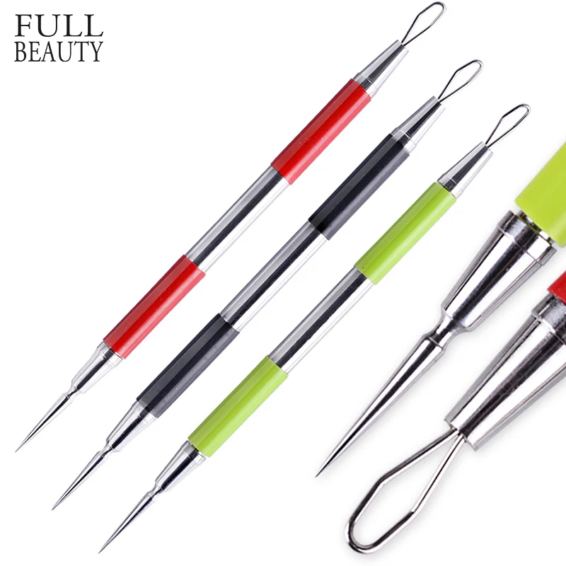 Full Beauty 1pcs New Blackhead Acne Needle Double-ended Blemish Pimple Extractor Removal Facial Cleanser Makeup Tools CH009
Full Beauty 1pcs New Blackhead Acne Needle Double-ended Blemish Pimple Extractor Removal Facial Cleanser Makeup Tools CH009