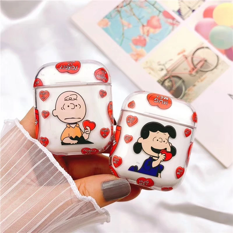 Cartoon Cute Couple Glossy Wireless Bluetooth Earphone Case For Apple AirPods PC Headphones Cases For Airpods 2 Protective Cover
Cartoon Cute Couple Glossy Wireless Bluetooth Earphone Case For Apple AirPods PC Headphones Cases For Airpods 2 Protective Cover
