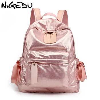 Shining Pink women backpack Large capacity school backpacks for girls teenagers PU leather travel bag female Daypack bagpack
Shining Pink women backpack Large capacity school backpacks for girls teenagers PU leather travel bag female Daypack bagpack