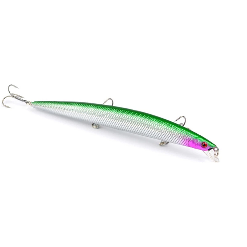 1pcs 18cm 26.5g Long Casting Slim Minnow Fishing Lure Wobbler Artificial Bait Vibration Fishing Lure Pesca
1pcs 18cm 26.5g Long Casting Slim Minnow Fishing Lure Wobbler Artificial Bait Vibration Fishing Lure Pesca
