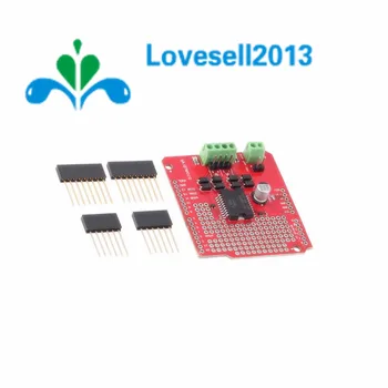 Dual Current Channel Motor Driver Shield L298P 2A DC Stepper Driving Board For Arduino With Matching Pins LED Indicator
Dual Current Channel Motor Driver Shield L298P 2A DC Stepper Driving Board For Arduino With Matching Pins LED Indicator