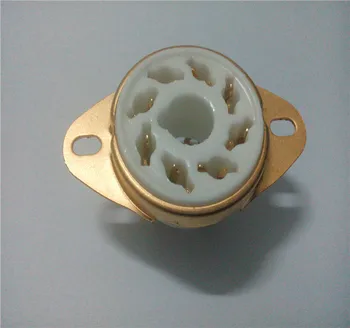 4pcs ceramic tube socket GZC8-1-A-G 8 pin golden foot tube holder outlet for amplifier PCB EL34 KT88 6SN7 274B 6550
4pcs ceramic tube socket GZC8-1-A-G 8 pin golden foot tube holder outlet for amplifier PCB EL34 KT88 6SN7 274B 6550