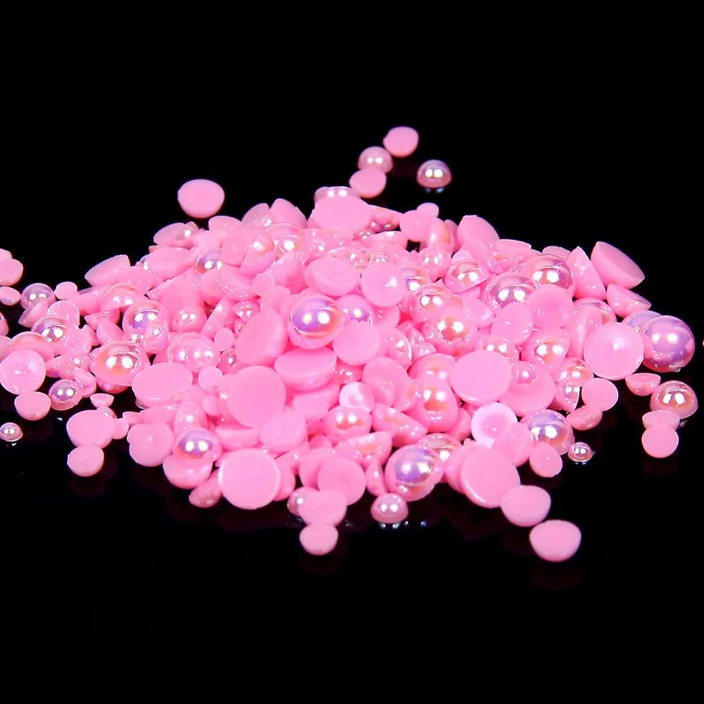 2mm,4mm,5mm,6mm,8mm,10mm,12mm Jelly Light Rose AB Flat back ABS round Half Pearl beads, imitation plastic half pearl beads
2mm,4mm,5mm,6mm,8mm,10mm,12mm Jelly Light Rose AB Flat back ABS round Half Pearl beads, imitation plastic half pearl beads