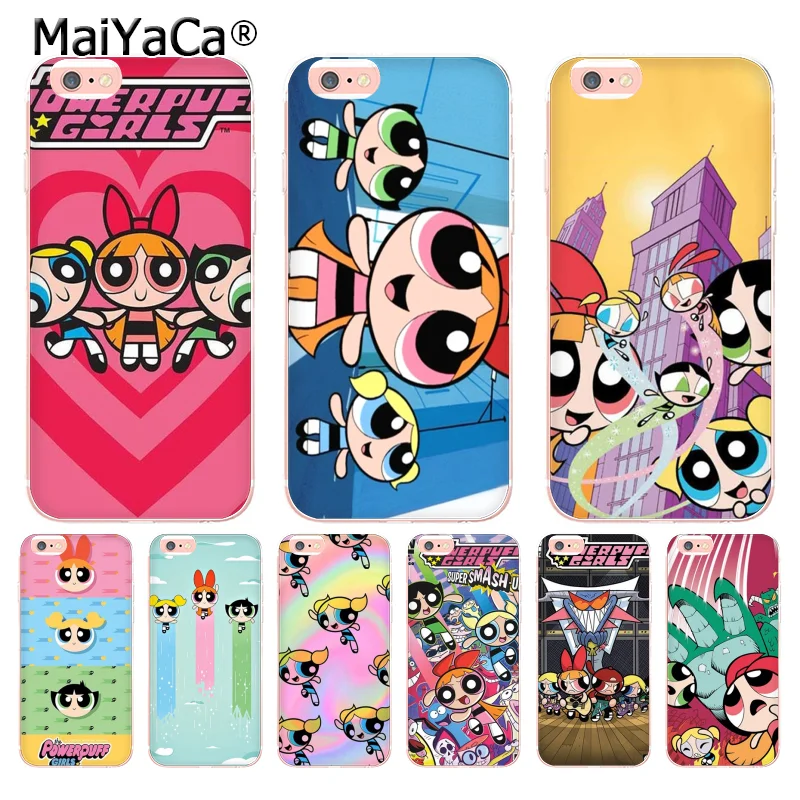 MaiYaCa The Powerpuff Girls Transparent Cover Case for Apple iPhone 8 7 6 6S Plus X 5 XS XR XSMAX
MaiYaCa The Powerpuff Girls Transparent Cover Case for Apple iPhone 8 7 6 6S Plus X 5 XS XR XSMAX