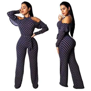 Fashion Plaid Print Off Shoulder Jumpsuit Women 2019 Sexy Long Sleeve Bodycon Romper Casual Ruffles Sash Party Club Overalls
Fashion Plaid Print Off Shoulder Jumpsuit Women 2019 Sexy Long Sleeve Bodycon Romper Casual Ruffles Sash Party Club Overalls
