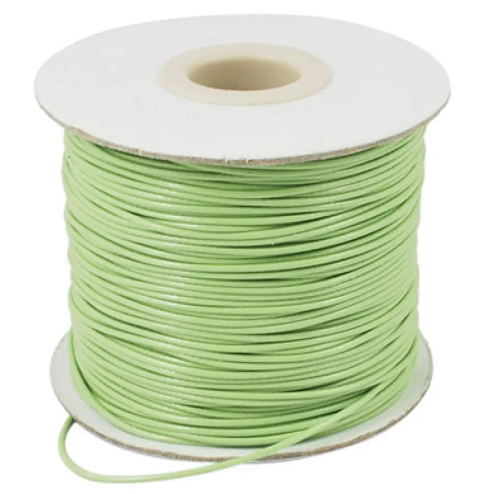 Pandahall Waxed Polyester Cord, DarkKhaki, about 1.0mm thick, 93yards/roll
Pandahall Waxed Polyester Cord, DarkKhaki, about 1.0mm thick, 93yards/roll