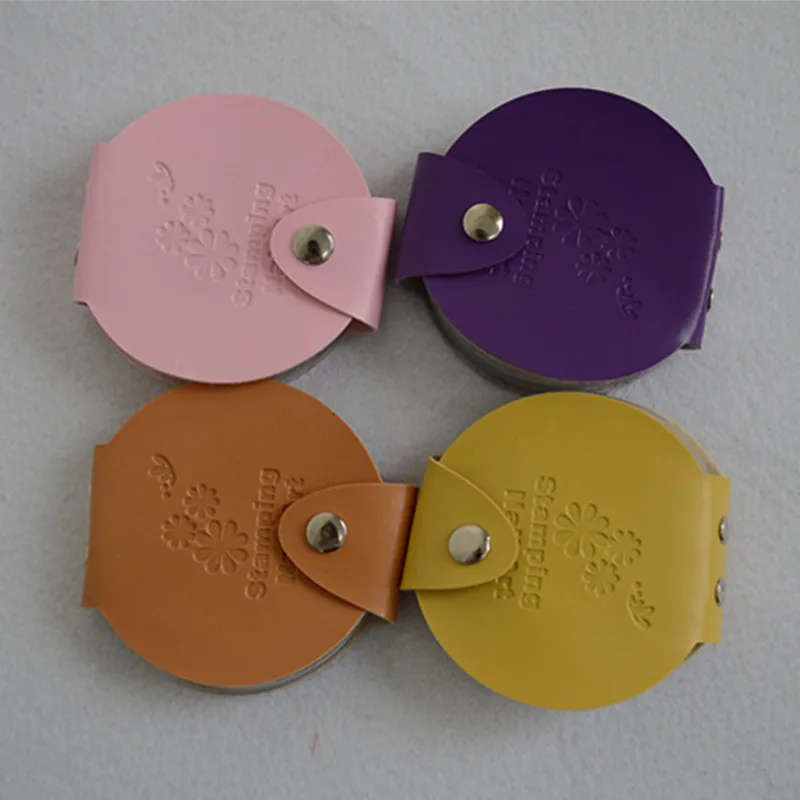 Newest 24 Slots Leather Pro Nail Art Stamping Plates Templates Stencils Bags for 5.5cm Stamp Plate Manicure Polish Tool JINC127
Newest 24 Slots Leather Pro Nail Art Stamping Plates Templates Stencils Bags for 5.5cm Stamp Plate Manicure Polish Tool JINC127