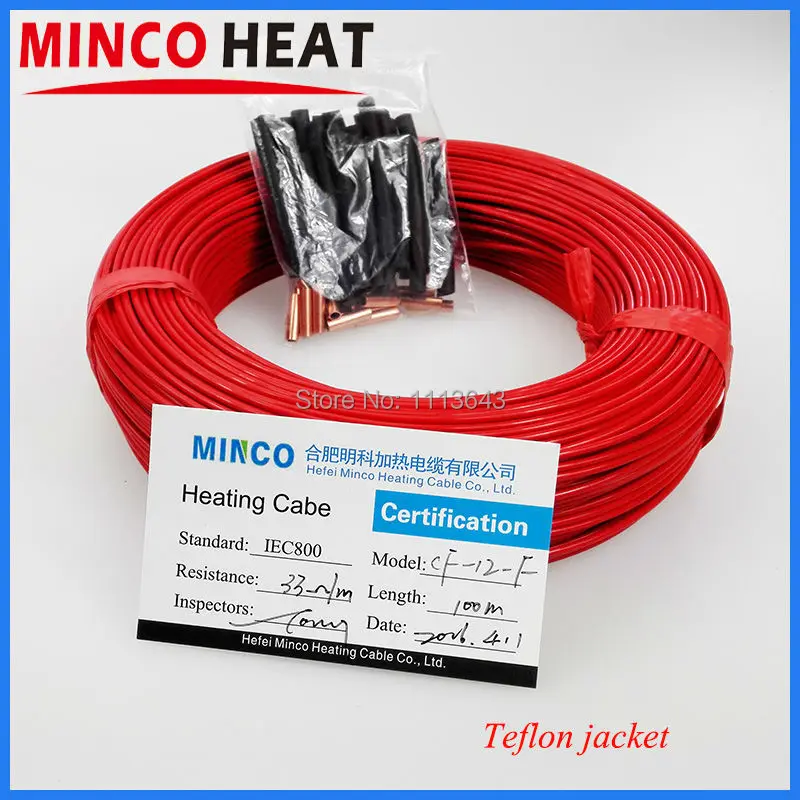Fluoropolymer Carbon Fiber Heating Cable System 2mm 12K 33Ohm Carbon Fiber Floor Electric Wire Hotline
Fluoropolymer Carbon Fiber Heating Cable System 2mm 12K 33Ohm Carbon Fiber Floor Electric Wire Hotline