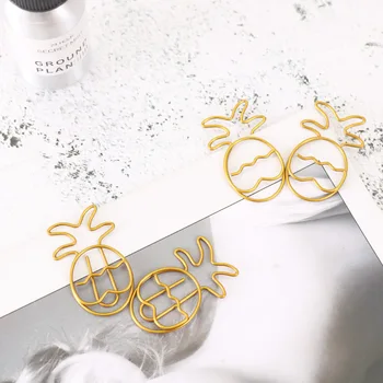 8pcs/set Pineapple Design Binder Clip Gold Color for Office School Paper Organizer Stationery Supply Decorative Metal Clips
8pcs/set Pineapple Design Binder Clip Gold Color for Office School Paper Organizer Stationery Supply Decorative Metal Clips