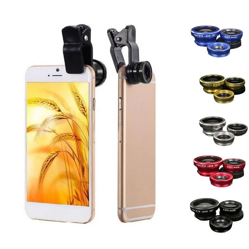 3 in 1 Mobile Phone Lenses Fish Eye Wide Angle Macro Camera Lens Set Universal Clip Photo Accessory
3 in 1 Mobile Phone Lenses Fish Eye Wide Angle Macro Camera Lens Set Universal Clip Photo Accessory