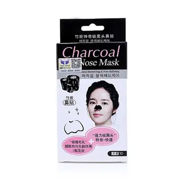 10 pcs Blackhead Strong Cleaner Moderate Bamboo Charcoal Nose Face Mask Strips Cleansing Pore Peel Off Pack Minerals Conk
10 pcs Blackhead Strong Cleaner Moderate Bamboo Charcoal Nose Face Mask Strips Cleansing Pore Peel Off Pack Minerals Conk