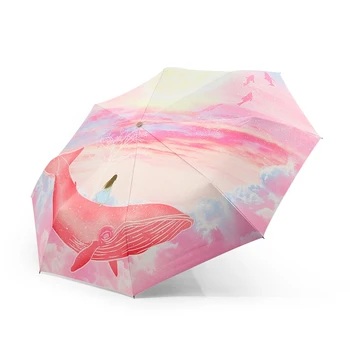 Fairy Tale Painting Full Automatic Umbrella Rain Woman Parasol Sun Umbrella For Female Teens Anti-UV Man Gifts Folding Umbrella
Fairy Tale Painting Full Automatic Umbrella Rain Woman Parasol Sun Umbrella For Female Teens Anti-UV Man Gifts Folding Umbrella