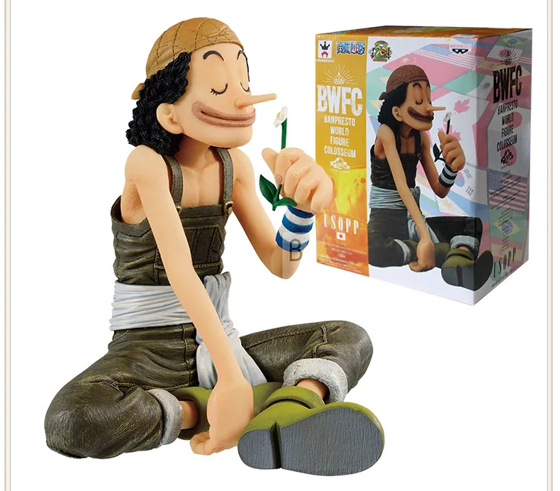 original Anime one piece Usopp PVC Action Figure one piece toy model doll Decoration gifts
original Anime one piece Usopp PVC Action Figure one piece toy model doll Decoration gifts