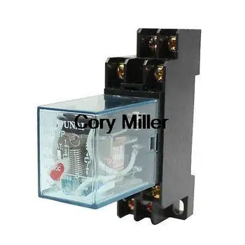 HH52P DIN Rail 220/240VAC Coil DPDT 8P General Purpose Power Relay w DYF08A Base
HH52P DIN Rail 220/240VAC Coil DPDT 8P General Purpose Power Relay w DYF08A Base