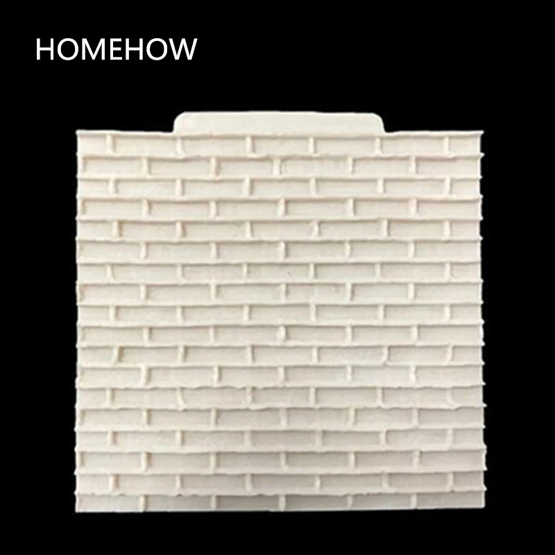 Homehow 1PC/Lot Wall Brick Silicone Cake Mold 10*10*0.7cm Kitchen Accessories Baking Fondant Cake Mold Form For Decoration
Homehow 1PC/Lot Wall Brick Silicone Cake Mold 10*10*0.7cm Kitchen Accessories Baking Fondant Cake Mold Form For Decoration