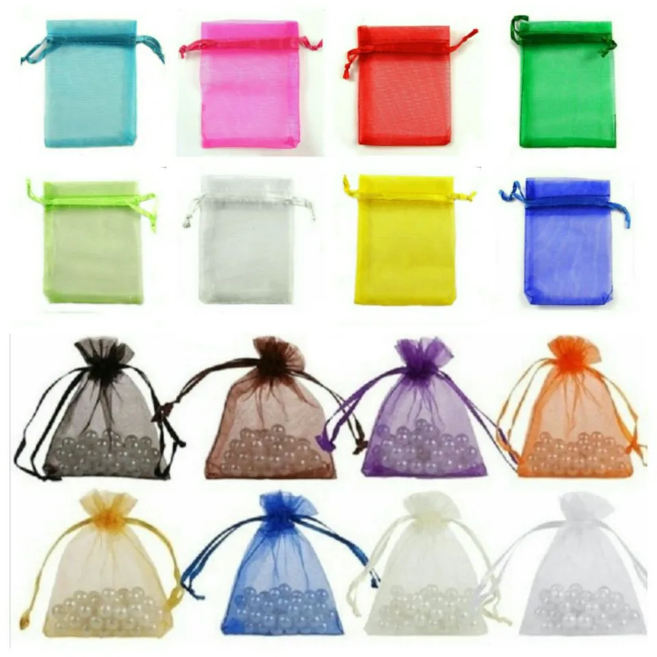 50pcs 7x9cm Colorful Organza Bags Tulle Jewelry Pouches Christmas Wedding Favor Candy Gift Packaging Bag Tulle Fabric 7ZSH312
50pcs 7x9cm Colorful Organza Bags Tulle Jewelry Pouches Christmas Wedding Favor Candy Gift Packaging Bag Tulle Fabric 7ZSH312