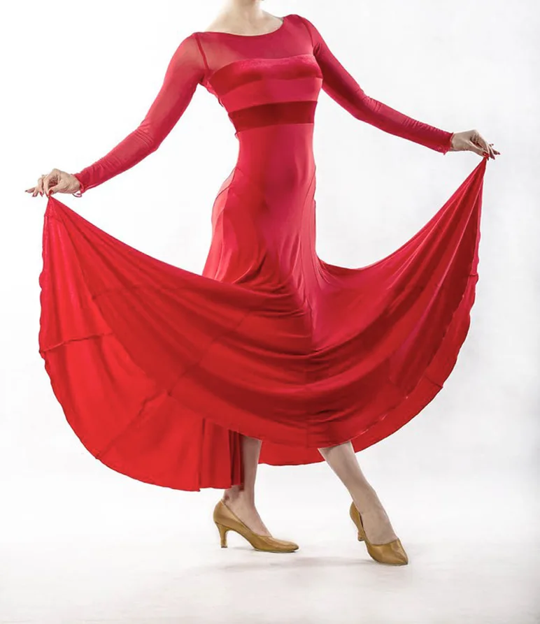 Ballroom Competition Dance Dresses Women 2019 Net Sleeve Cheap Flamenco Skirt Lady High Quality Elegant Standard Ballroom Dress
Ballroom Competition Dance Dresses Women 2019 Net Sleeve Cheap Flamenco Skirt Lady High Quality Elegant Standard Ballroom Dress