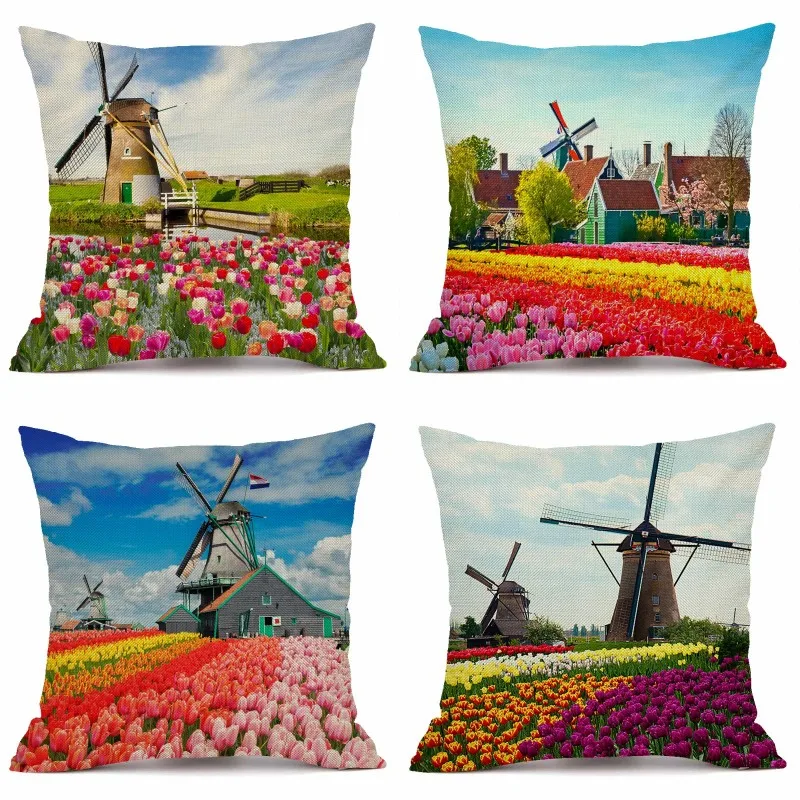 XUNYU Windmill Pillow Case Sofa Square Decorative Pillow Cover Linen Cushion Cover 45X45cm AC141
XUNYU Windmill Pillow Case Sofa Square Decorative Pillow Cover Linen Cushion Cover 45X45cm AC141