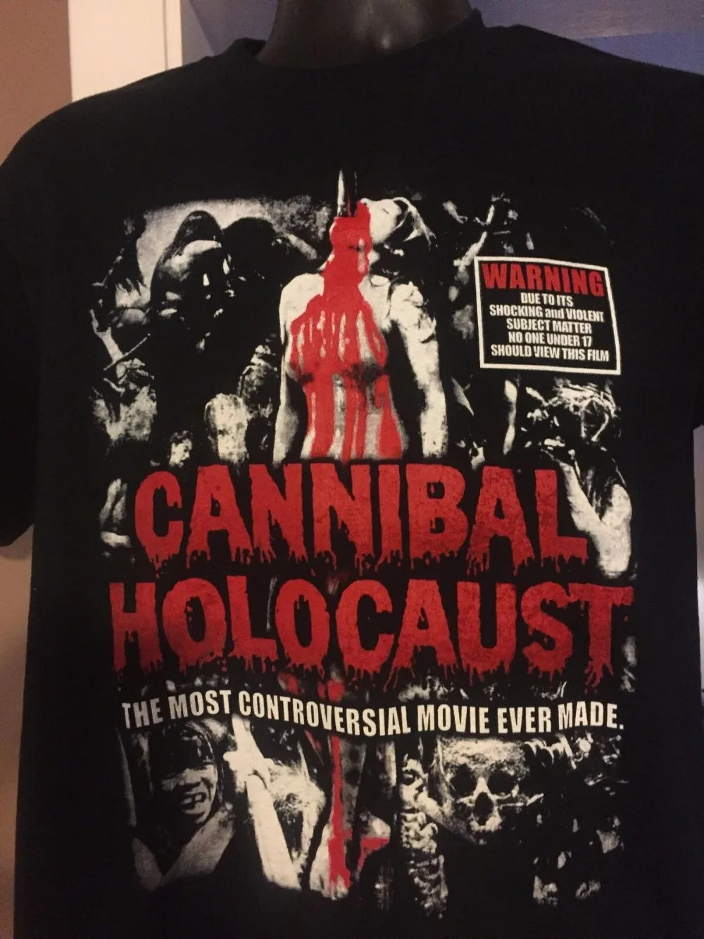 Cannibal Holocaust Women on Stake T-Shirt Authentic Horror Zombies Cult 2019 Summer Men'S High Quality Tees Nerd T Shirts
Cannibal Holocaust Women on Stake T-Shirt Authentic Horror Zombies Cult 2019 Summer Men'S High Quality Tees Nerd T Shirts